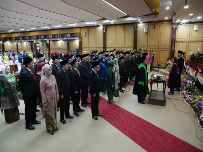 PENGAMBILAN SUMPAH ANGGOTA DPRD KABUPATEN SIDOARJO MASA JABATAMN 2024 - 2029